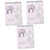 Ciieeo 3 pcs Blank notebooks Blank Notepad Sketchbook for Kids Spiral Sketchbook notebooks for Kids White Notebook a4 Spiral Notebook Sketch Book Drawing Book Drawing Board Travel Coil