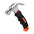 TEBUTI Hammers Mini Claw Hammer Handle Hammer Small Portable Household Tool. (Color : Orange)