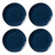 Lenox, Blue Bay Colors 4Pc Dinner Plates, 6.85 LB