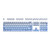 XROLAND Mechanical Keycaps Blue and White Porcelain Keycaps Side-Lit Backlit Pbt Double Shot for Mechanical Keyboard, Dyesubbed Keycap Set