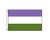 TrendyLuz Flags Genderqueer Gender Identity Pride Rainbow Flag Gay Lesbian LGBT Equality Banner Flag 3x5 Feet