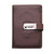 XXZY Journal PU Leather Notebook Retro Portable Password Notepad Multi-Function Lock Diary Thick Creative Diary (Color : Brown)