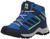 adidas Outdoor Unisex-Kid's Terrex Hyperhiker K Hiking Boot, Glory blue/Black/Signal Green, 2 M US Little Kid