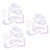SEWACC 21 Pcs Quilling Tool Cutting Scale Ruler Sewing Round Ruler Design Ruler for Sewing Patterns Multi Tool Scale Ruler Cloth Making Quilting Rulers Sewing Rulers White Curve Supplies