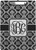 Personalized Monogrammed Damask Clipboard (Letter Size)