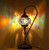 Aha Essentials Marrakech Turkish Table Lamp Mosaic Glass Bedside Table Lamp Glass Table Lamp Moroccan Lantern Swan Style Night Lights Traditional Lamp with Bulb (Star Multi)