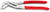 Knipex 88 03 250 Water Pump Pliers "Alligator" 9,84" chrome plated