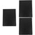 LALAFINA 3pcs File Folder A4 File Clip Board Document Folder Clip Drawing Writing Pad Profile Clipboard Document Organizer Writing Tablet A4 File Holder Pu Handwriting Contract Folder A5