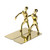 BESPORTBLE 1 Pair Tabletop Bookshelf Metal bookends Desktop Bookcase Book stoppers bookends for Shelves bookends nonskid bookends Shelves Book Support European Style BESPORTBLE 1 Pair Tabletop Bookshelf Metal bookends Desktop Bookcase Book stoppers bookends for Shelves bookends nonskid bookends Shelves Book Support European Style