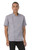 Chef Works Men's Springfield Chef Coat, Grey, 3X-Large