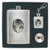 CMC Heritage Pewter Wildlife White Tail Deer Flask Set, One Size