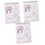 VILLCASE 3 pcs Travel Notebook White Notebook notebooks for Kids Scratch and Sketch Books for Kids Blank notebooks Blank Notepad Sketchbook for Kids Painting Notebook Child Spiral Album