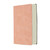 KKNH Notebook Notepad Journal Thickened Simple Horizontal Line A4 Notebook Retro Soft Leather Diary Very Suitable for School Office Home Use Business Student (Color : Pink)