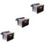 STOBOK 3 Pcs Storage Rack Expandable File Folder Accordion Fireproof File Folders Expanding File Pockets Expandable Folder Expandable File Organizer Categories A4 Plastic Desktop
