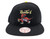 Toronto Raptors Mitchell and Ness HWC Gold Tip 2 Black Cap Adjustable Snapback Hat