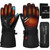 Omobolanle Heated Gloves for Men Women with 7.4V Rechargeable Battery,Waterproof Touchscreen Heating Work Gloves,Electric Winter Glove for Motorcycle Hunting Skiing Fishing Hiking
