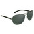 proSPORT Aviator Polarized Bifocal Sunglass Readers +2.50 Gunmetal Frame Smoke lens with Hard Case for Men Women.