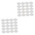 LALAFINA 2000 Pcs Buttons for Sewing Leather Snaps Snap Fastener Snap Button Sew on Snaps Sewing Button T-Shirt Button Clothes Button Round Button Clothing Eye Button
