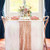 TRLYC 14X108-Inch Real Rose Gold Sequins Square Tablecloths and Table Runner with Wedding,various Sizes