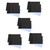 STOBOK 5 Sets Chalkboard Wall Sticker Dry Erase Whiteboard Fridge Dry Erase Paper Kids Drawing Whiteboard Dry Erase Board Sticker Whiteboard Decal Film Child Menu Board or Magnetic