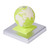 2024 Calendar Memo Pad 3D Earth Desk Calendar Notes 12 Months Scheduler Notepad Paper Art Earth Model Sculpture for Planning and Organizing Home,School,Office