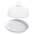 BCOATH Cake Tray Cake Serving Platter Cheese Cloche Dome Cake Stand Cover Food Umbrella Serving Tray Cupcake Display Holder Fruit Tray Platter Cake Dome White Supplies Bread Ceramics