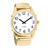 Reizen Gold-Tone Talking Extra-Large Face Watch - Exp Band - Unisex