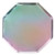 Meri Meri, Silver Holographic, Dinner Plates - Pack of 8