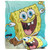 Spongebob Blanket, 50"x60" Spongebob Character Cropped Silky Touch Super Soft Throw Blanket