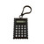 Calculators Mini Pocket Basic Calculator Electronic Calculator Pocket Portable 8 Digits Design Biscuit Shape Digital Desktop Calculator for Kids Students School Black