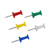 100Pcs Colorful Drawing Push Pins Map Tacks Drawing Pins Multi-Colored Pins Map Thumb Tacks Map Tacks Drawing Pins Map Push Pins Map Drawing Pens