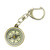Keychain Pocket Compass Equipment Keyring Survival Mini Compass Waterproof Compass For Hiking Camping Outdoor Adventure Pocket Compass For Women Men Hiking Keychain Compass Orientation Compass Keyring