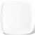Organic White Tray - 14" Square Disposable Plastic Serveware (1 Count) | Ideal for Parties & Events