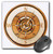 3dRose LLC 8 x 8 x 0.25 Inches Copper Nautical Compass Illustration Mouse Pad (mp_153027_1)