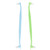 Ouligay 2 Pieces Tuft Toothbrush Tufted Brush Double-Ended End Tuft Tapered Trim Toothbrush for Orthodontic Braces Single Compact Interdental Interspace Brush for Detail Cleaning