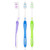 Colgate Super Flexi Toothbrush with Tongue Cleaner, Soft - Pack of 3