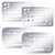 4 Pcs Erasing Shield Stainless Steel Drawing Template Shield Drafting Tools Metal Eraser Shield Tool Drafting Tools for Mechanical Drawing Engineering Design
