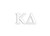 Officially Licensed Kappa Delta 6" x 3" Window Decal - White