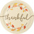 Creative Converting Thankful Paper Plates, 9", Multi-color