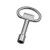MS705 Electrical Cupboard Box Elevator Cabinet Key Universal Triangle Key Wrench Train Switch Panel Lock Key