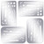 Bewudy 4 Pcs Erasing Shield Stainless Steel Drawing Template Shield Drafting Tools Metal Eraser Shield Tool for Mechanical Drawing Artists Engineering Design
