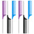 Rat Tail Combs Parting Comb: 6Pcs Rat Tail Comb Set, Long Steel Pin Rat Tail Teasing Comb, Hair Combs for Salon Hair Stylist, Tail Combs Metal,Parting Combs for Women(Purple|Black|Blue)