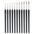 11pcs Miniature Fine Detail Paint Brushes Set, Mini Paint Brushes Kit Tiny Paint Brush Thin Tip Paint Brushes for Oil Watercolor Painting Acrylic Model Painting Nail Art Drawing Model Painting