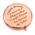Stepmother Gift Compact Mirror for Bonus Mom Step Mom Wedding Gifts Bonus Mom Gifts from Daughter Thank You Gift Pocket Makeup Mirror for Mother in Law Mother's Day Birthday Gifts