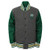 Outerstuff NCAA Colorado State Rams Youth Boys Letterman Varsity Jacket, Large (14-16), Charcoal Grey