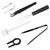 TIESOME 6 Pcs Keycap Remover Tools Kit, Keyboard Cleaning Tools Keycap Switch Puller Kit Keycap Tweezers Key Caps Removal Tool for Mechanical Keyboard Clean Fixing