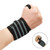 SITAKE 2pcs Weight Lifting Wrist Wraps - Wrist Support with Thumb Loops for Strength Training, Powerlifting, Weight Lifting - Adjustable Wrist Wraps for Men & Women (Gray)