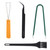 Mechanical Keyboard Switch Puller Set, Keyboard Puller Keycap Switch Puller Kit with 1 Cleaning Brush and 1 Tweezers with 1 IC Shaft Puller for Cleaning Mechanical Keyboards
