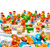 300 PCS Mini Christmas Erasers for Kids Bulk, Assorted Christmas Erasers for Classroom Rewards, Holiday Party Favors