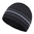 HADM Mens Winter Beanie Striped Beanie Hat Warm Fleece Lined Skull Cap for Men Knit Ski Skull Cap